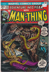 Adventure Into Fear with The Man-Thing #12 A
