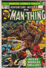 Adventure Into Fear with The Man-Thing #13 A