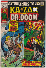 Astonishing Tales #4 Featuring KaZar and Dr. Doom