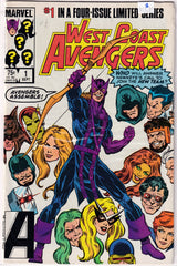 West Coast Avengers Limited Series #1 B