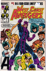 West Coast Avengers Limited Series #1 A