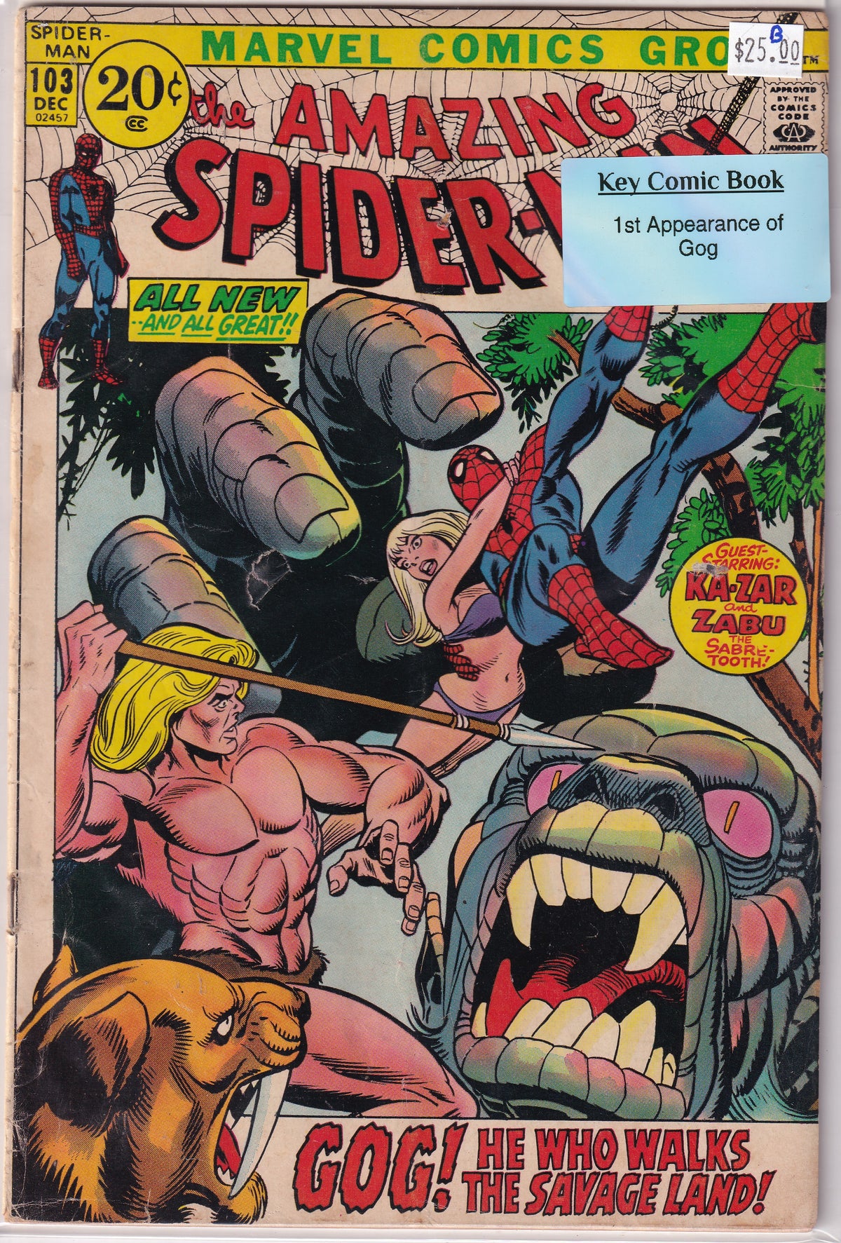 Amazing Spider-Man #103 B
