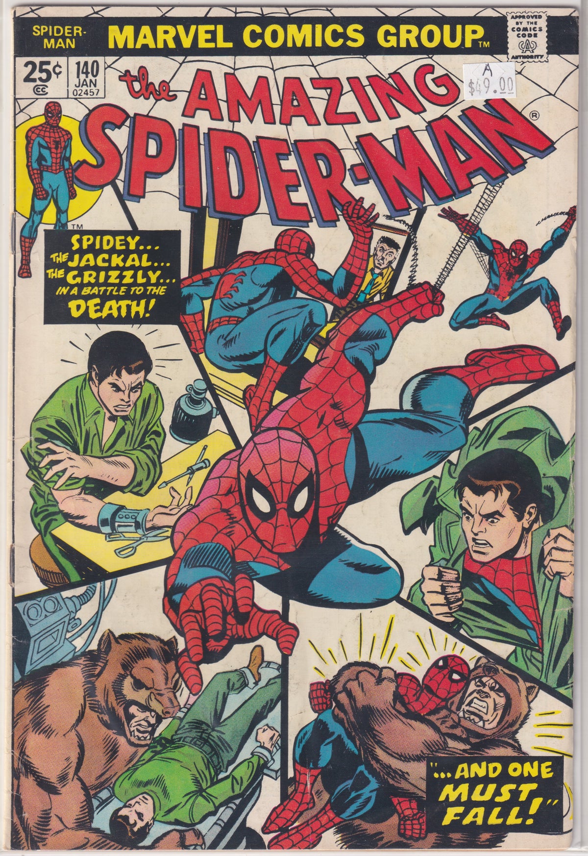 Amazing Spider-Man #140 A