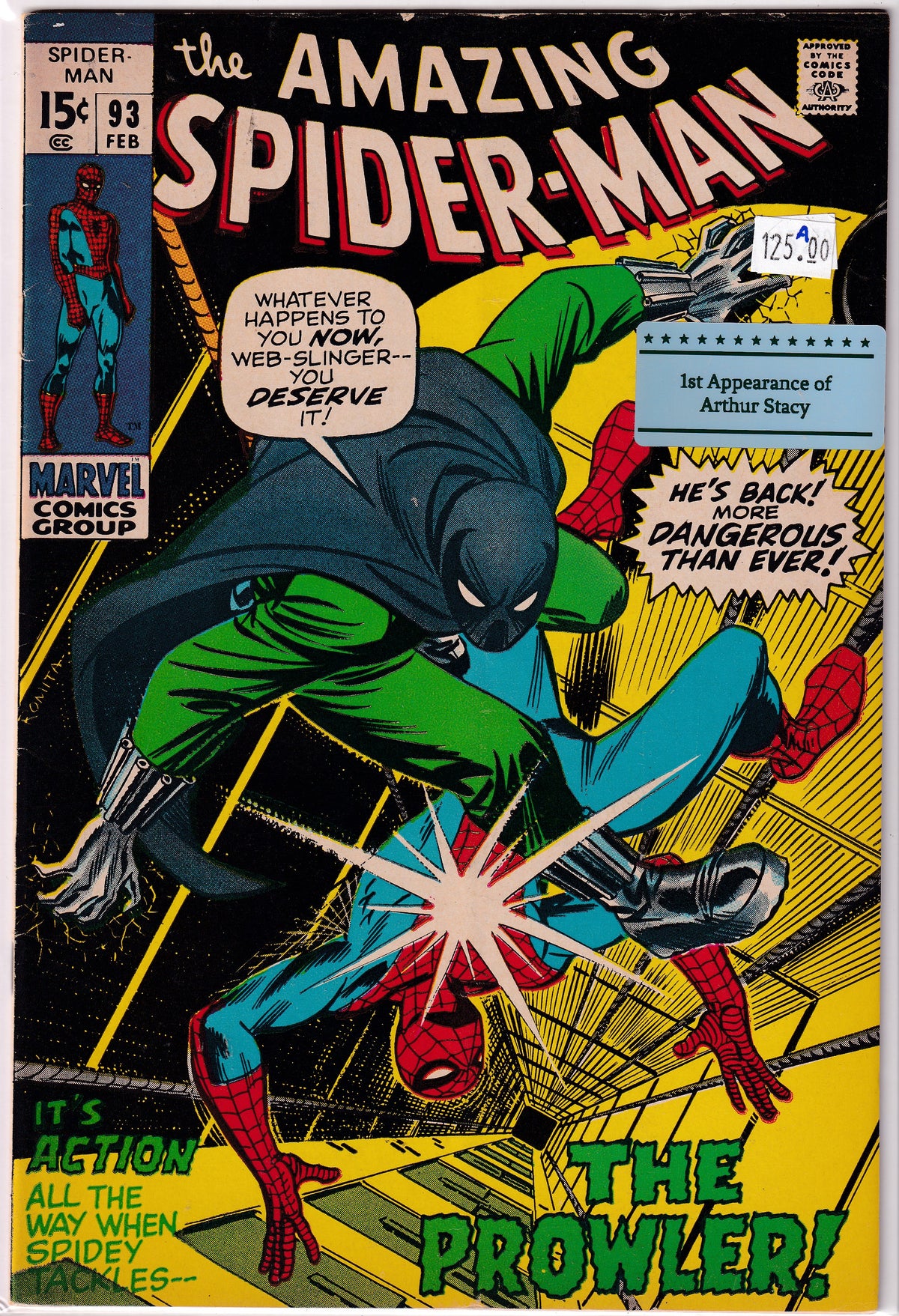 Amazing Spider-Man #93 A
