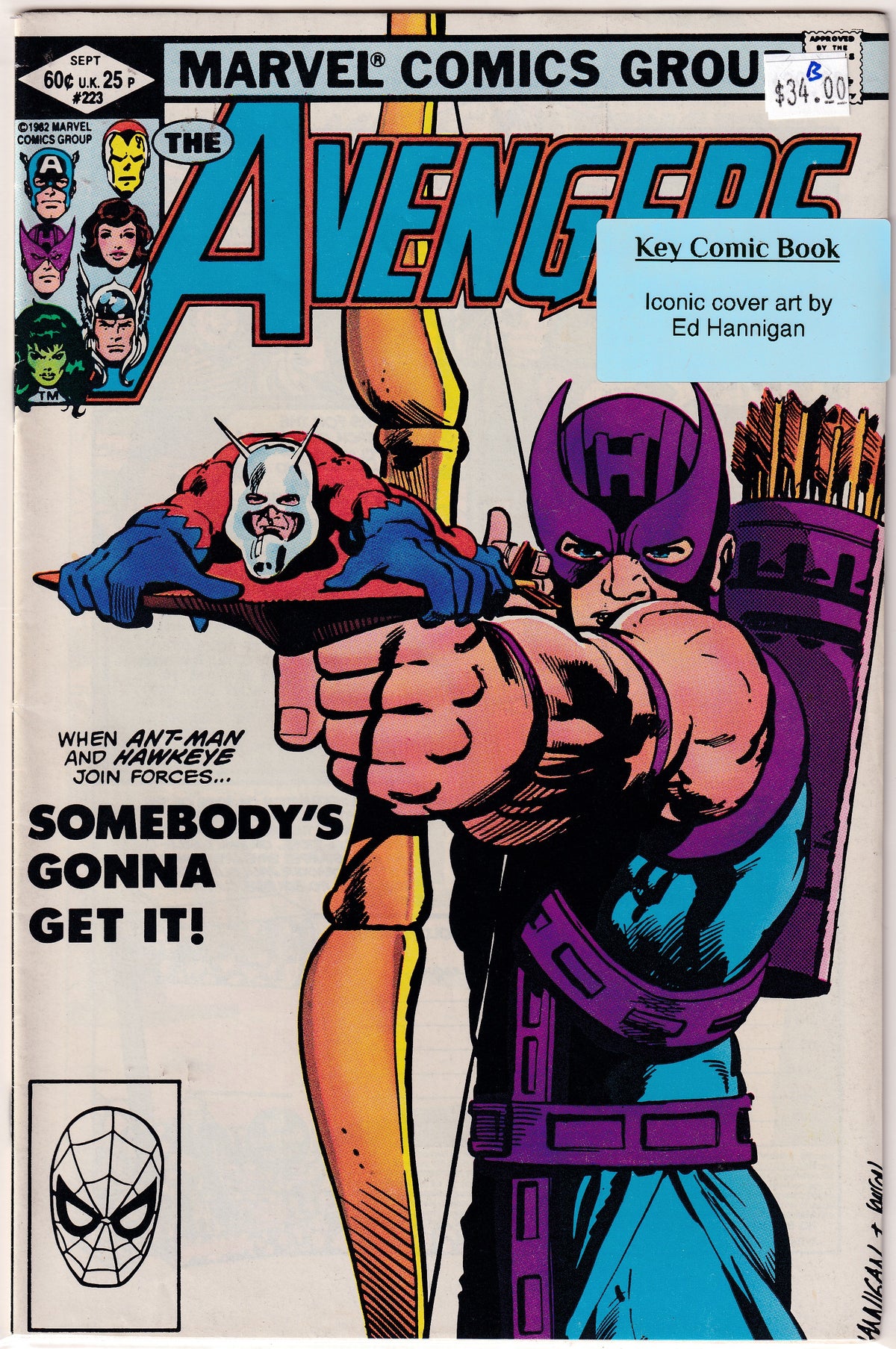 Avengers #223 B