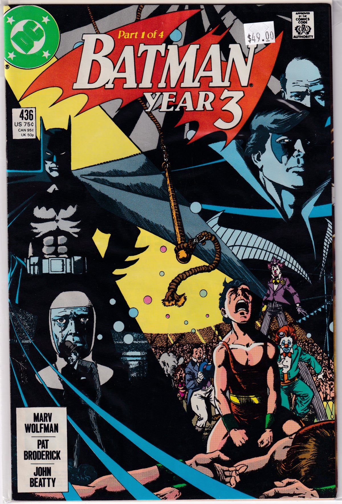 Batman #436 Year Three Pt 1 C