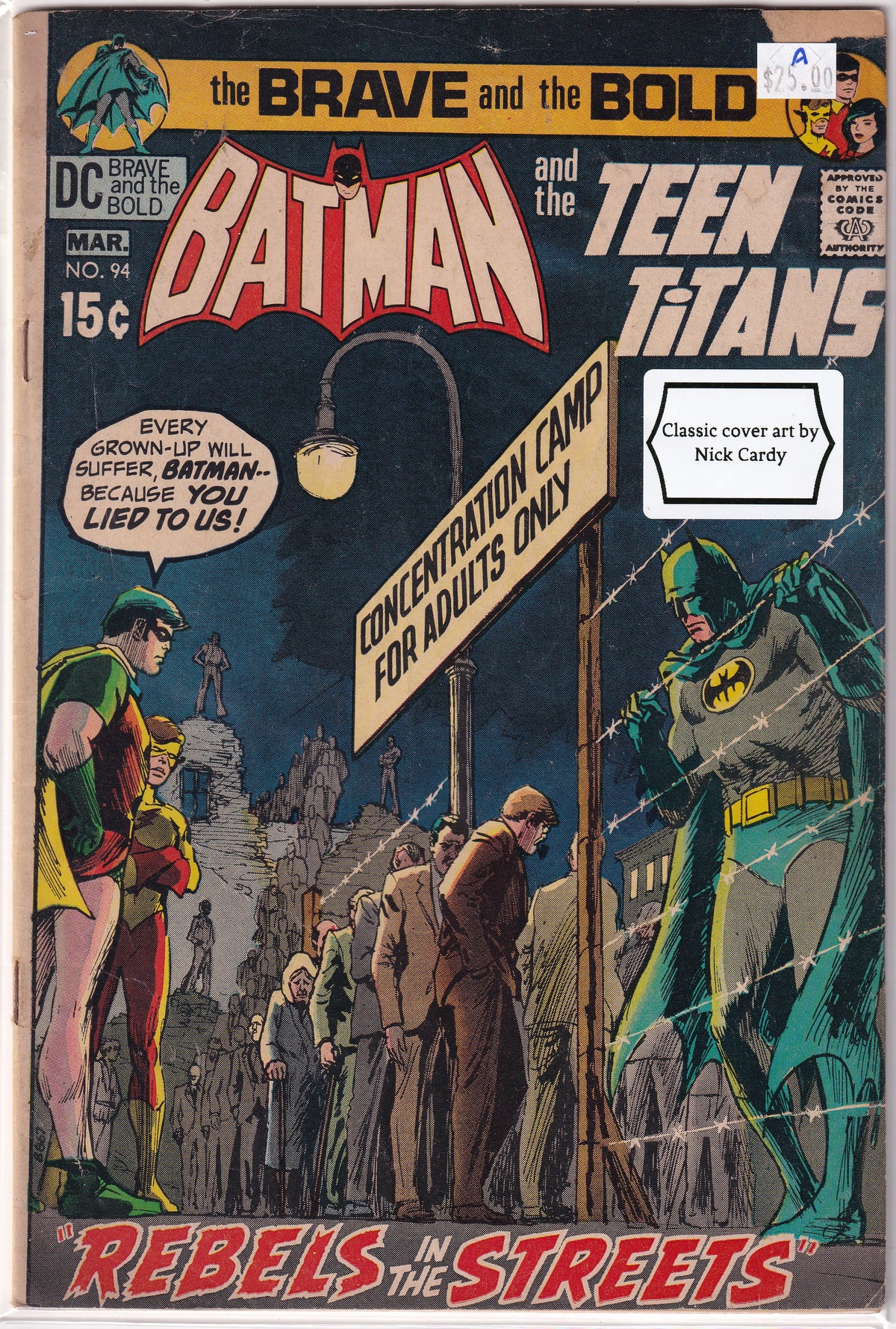 Brave and the Bold #94 A