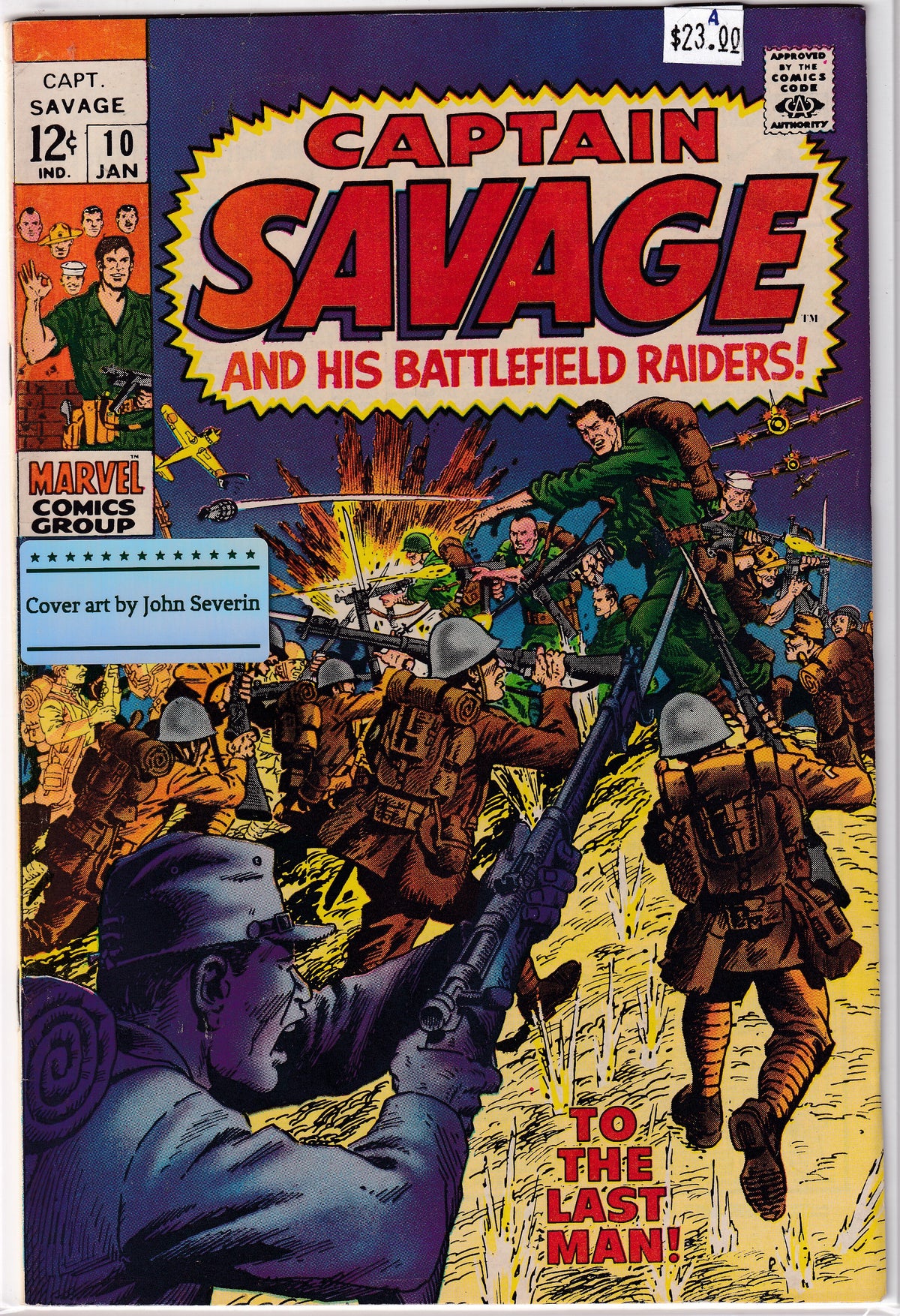 Captain Savage #10 A