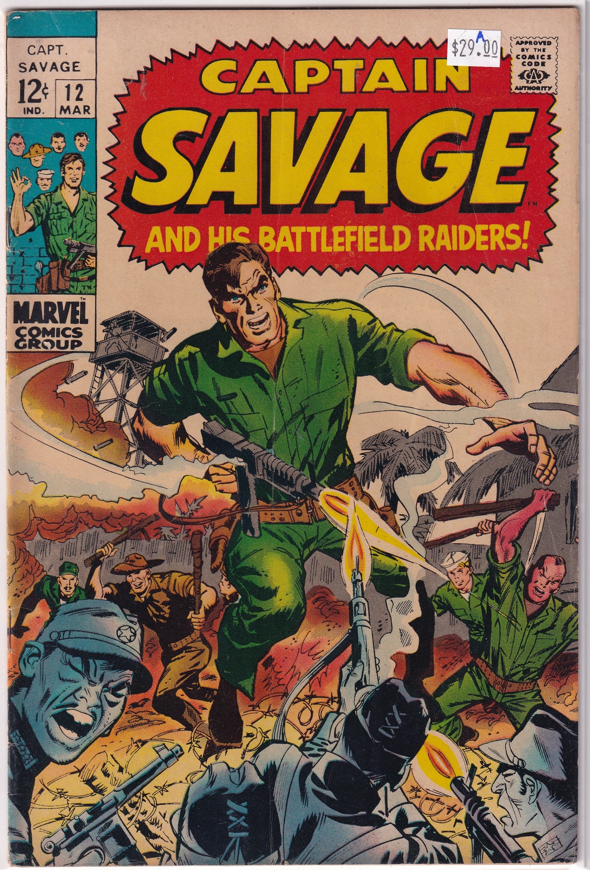 Captain Savage #12 A