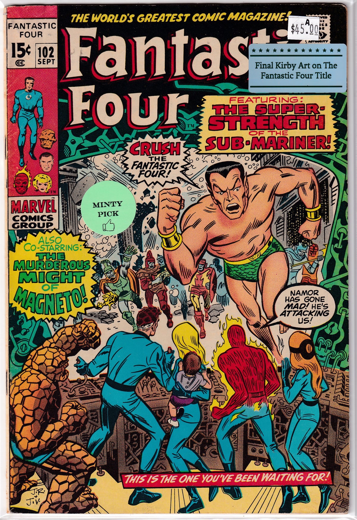 Fantastic Four #102 A