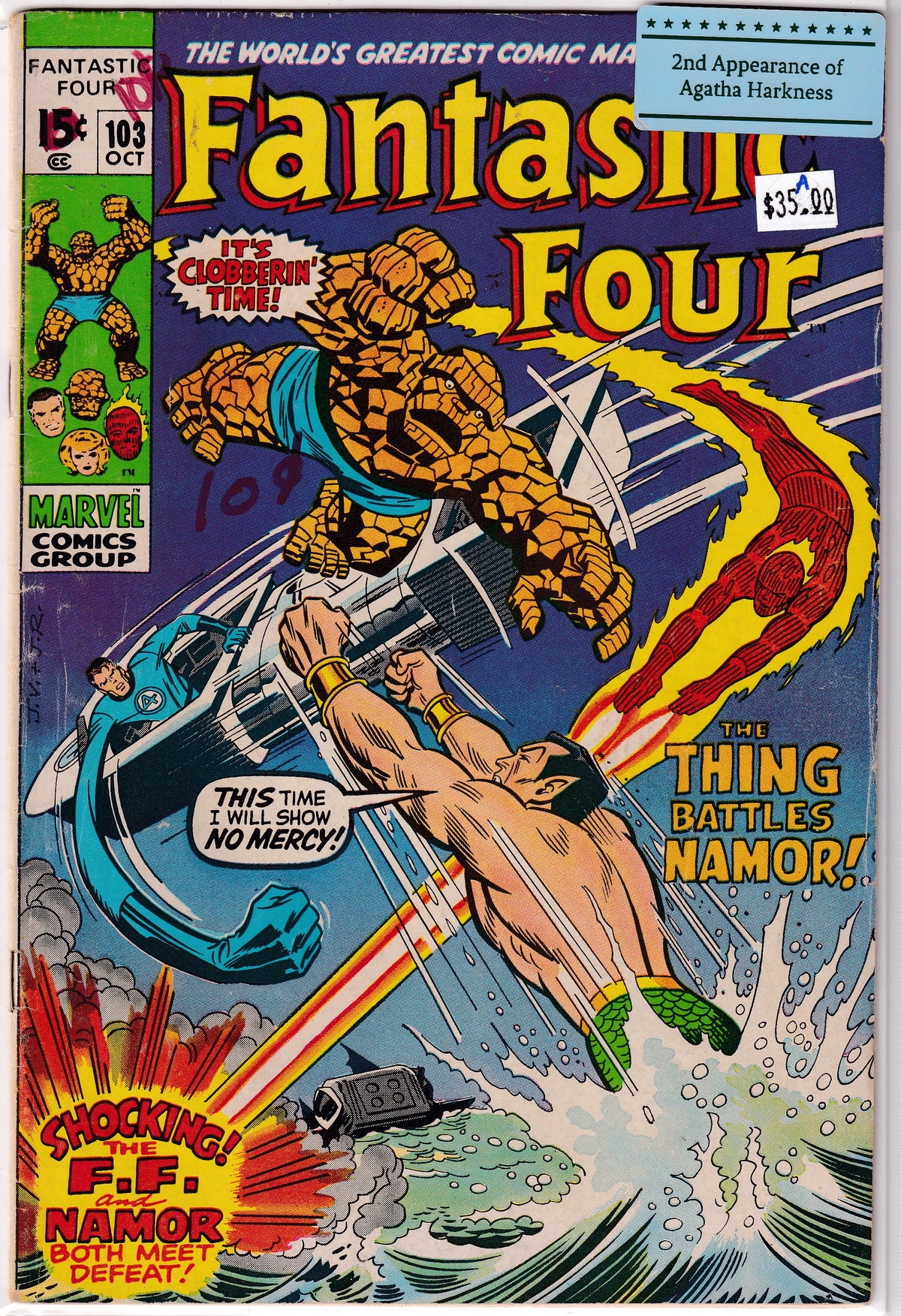 Fantastic Four #103 A