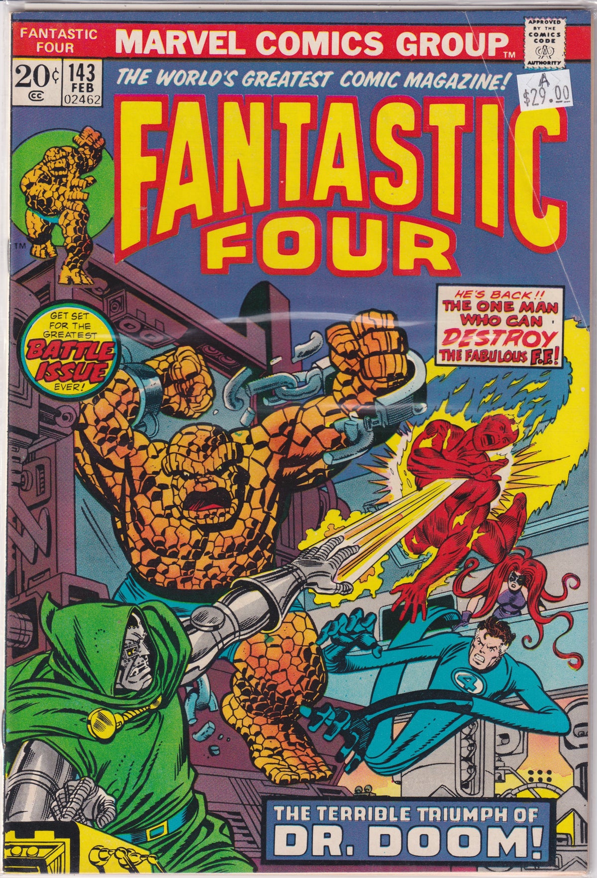 Fantastic Four #143 A