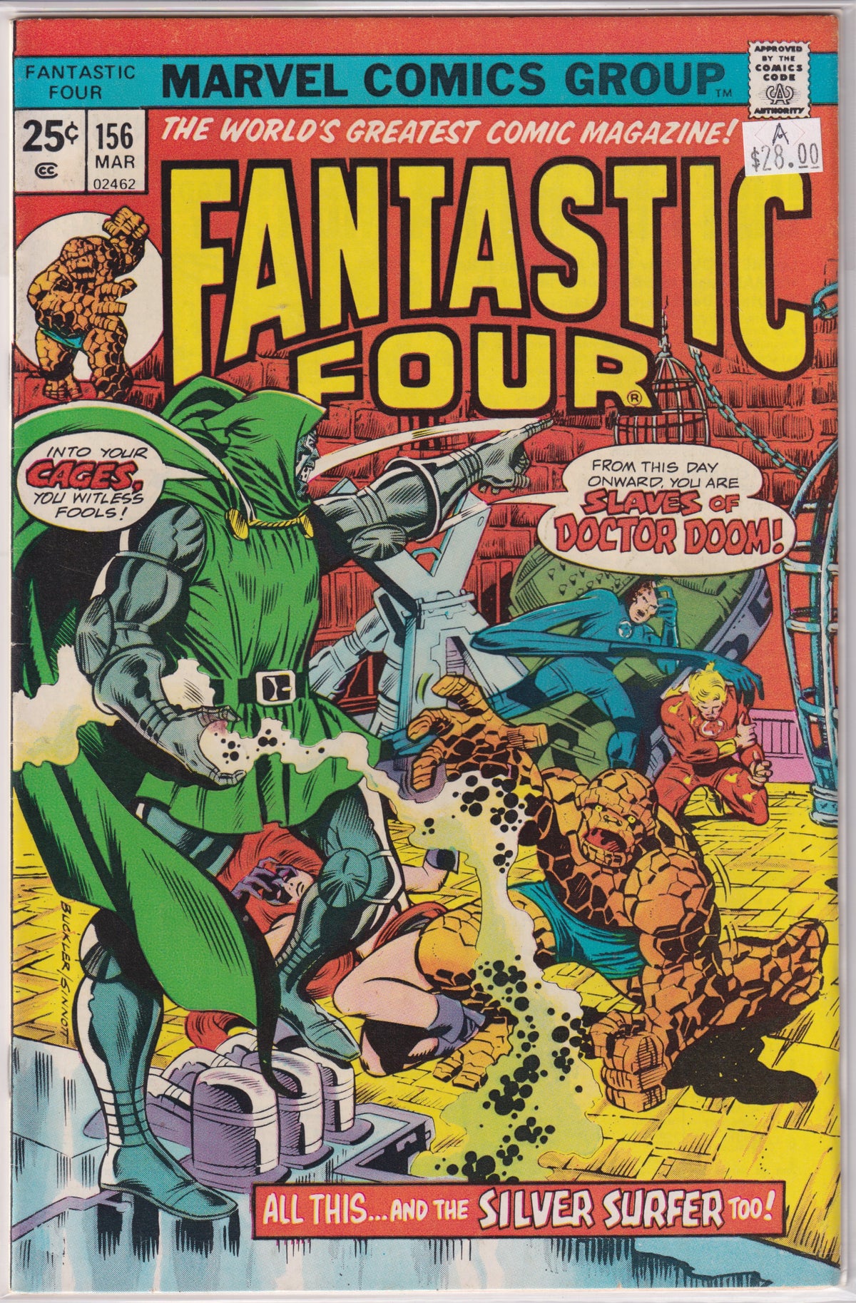 Fantastic Four #156 A