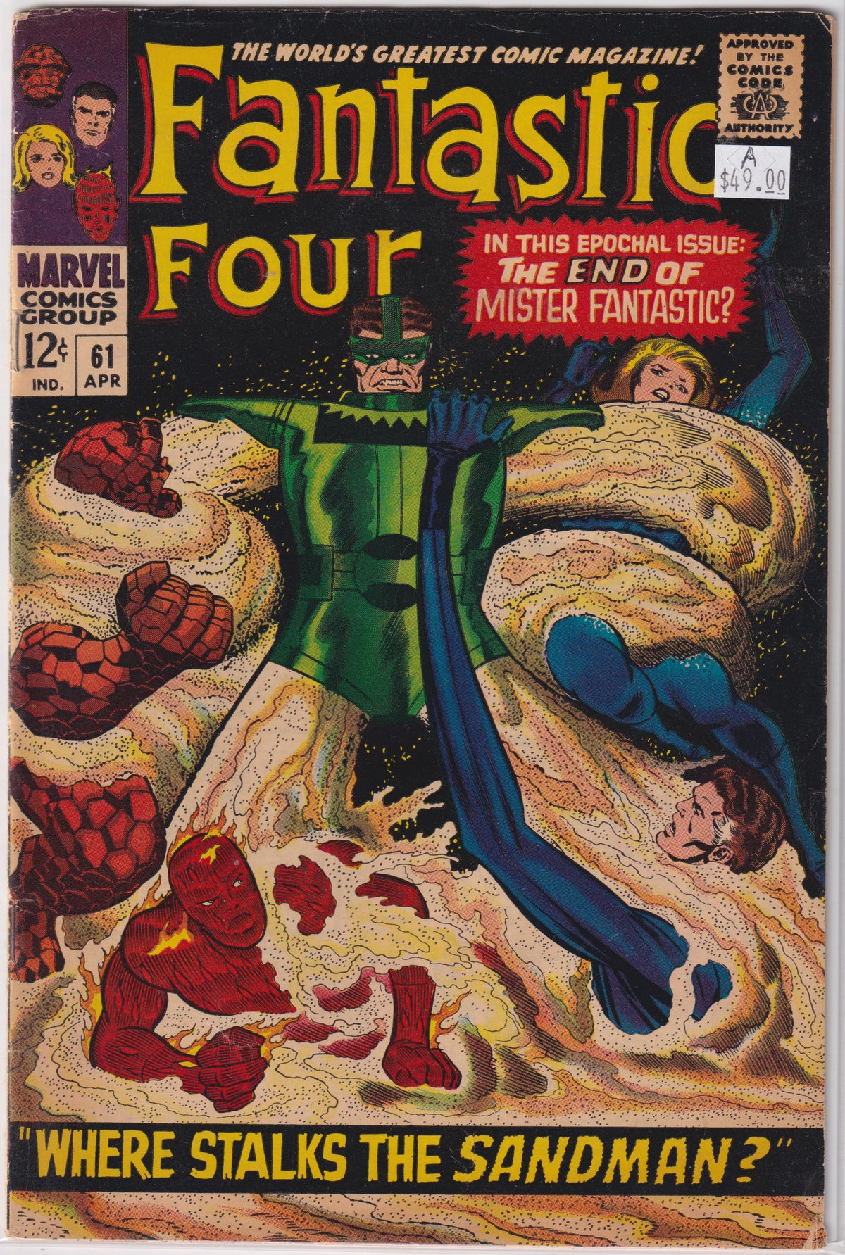 Fantastic Four #61 A