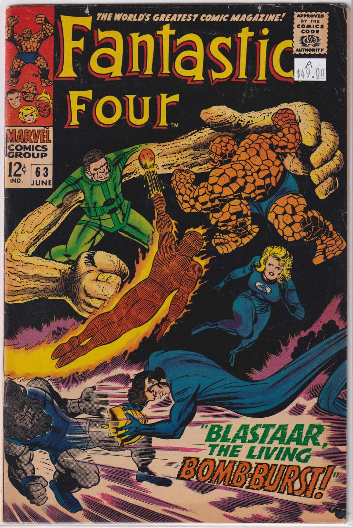 Fantastic Four #63 A