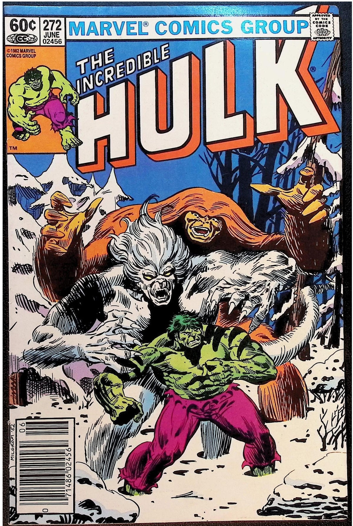 Incredible Hulk #272 A