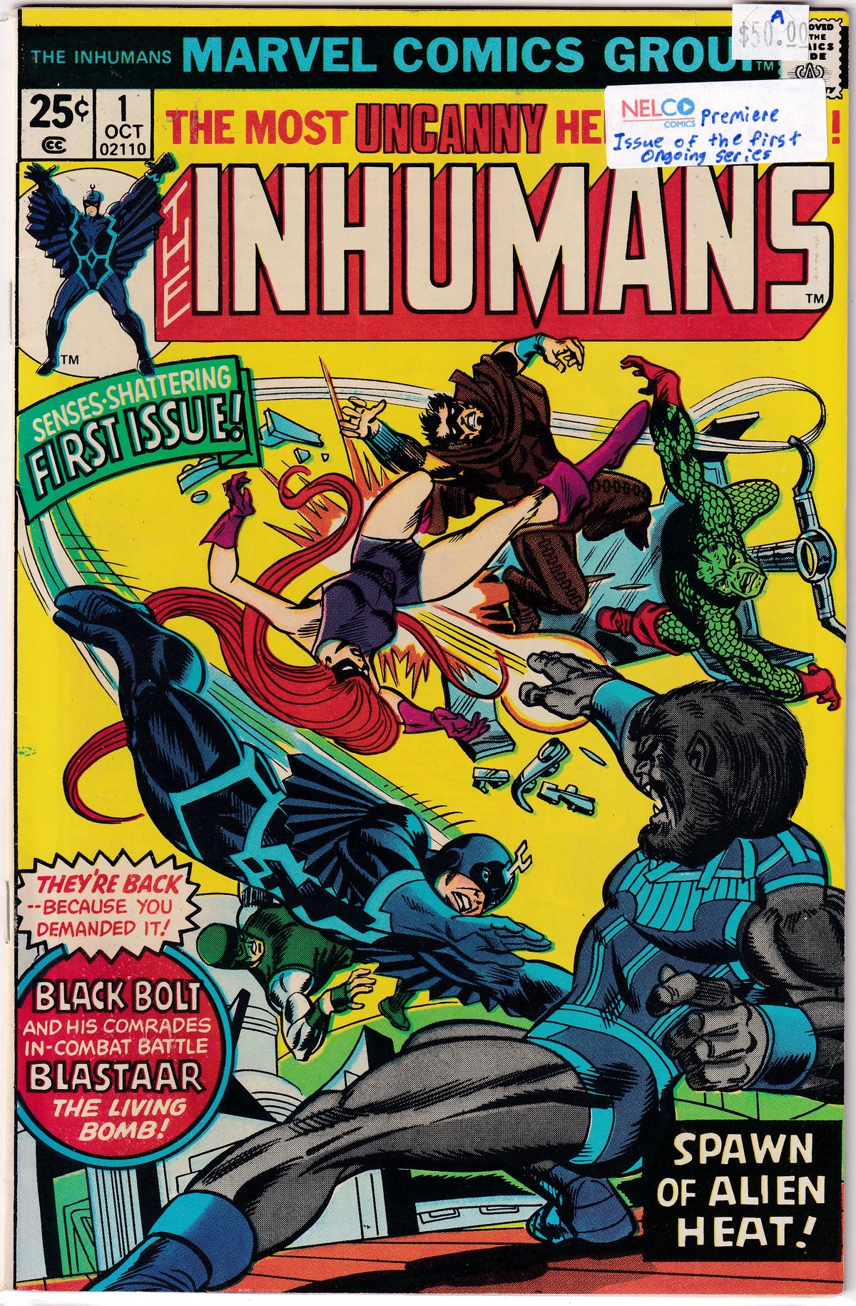 Inhumans #1 A