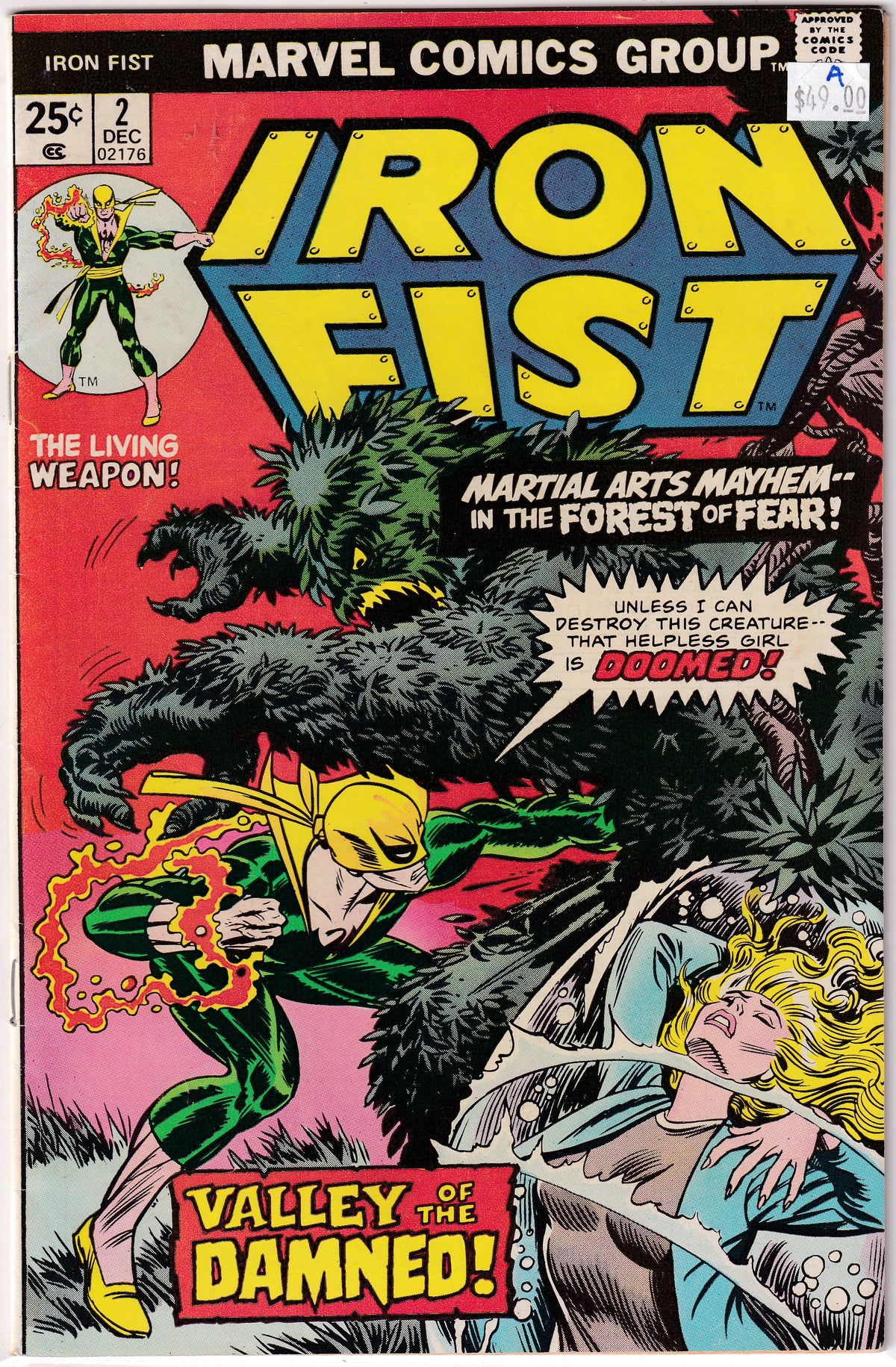 Iron Fist #2 A