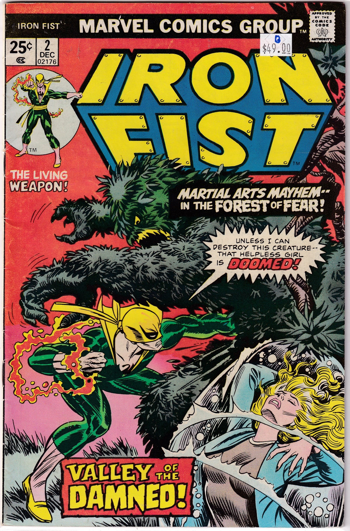 Iron Fist #2 B
