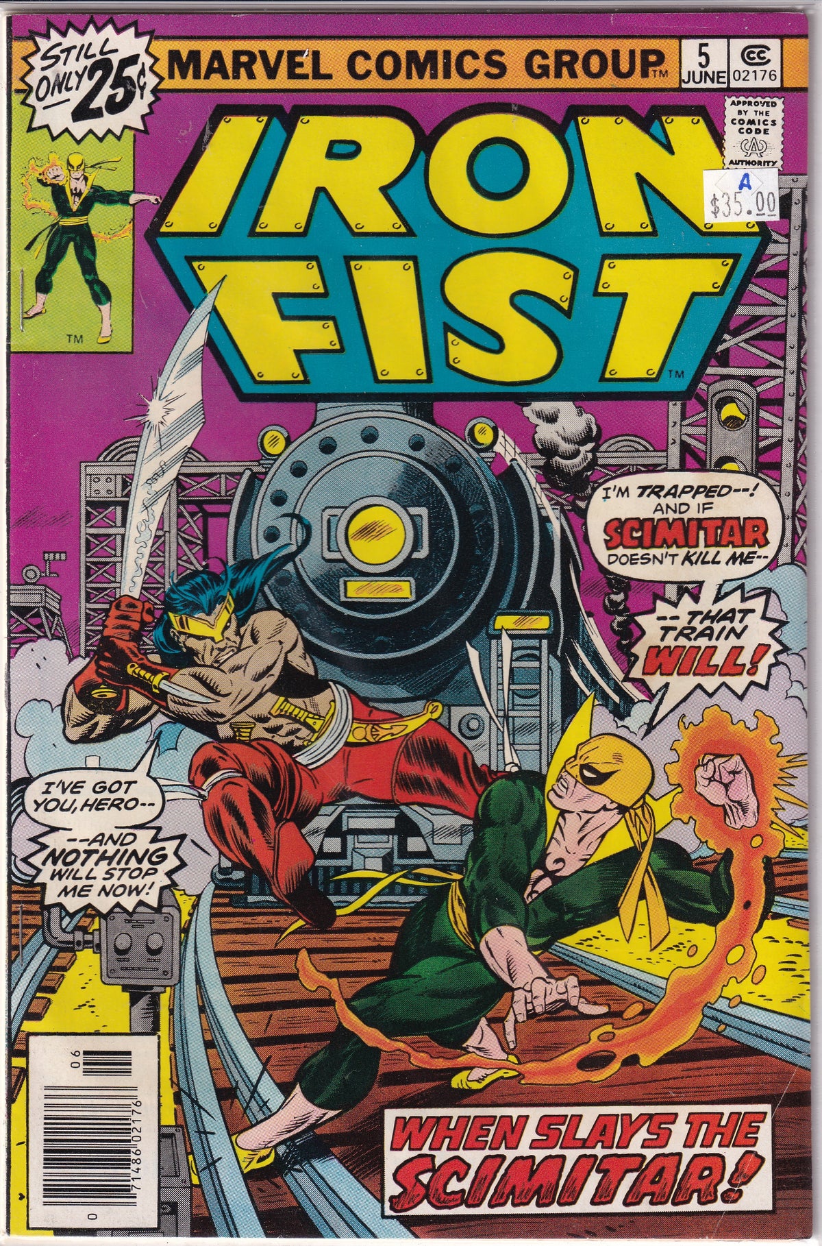 Iron Fist #5 A