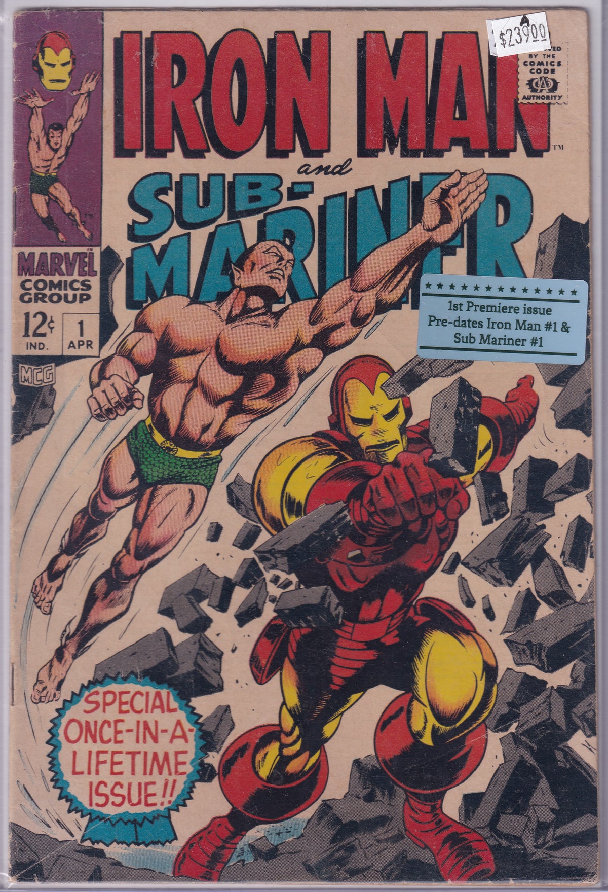 Iron Man and Sub-Mariner #1 A
