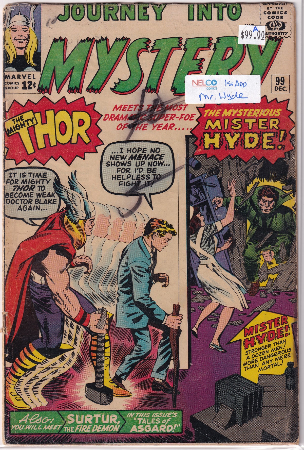 Journey Into Mystery #99 A