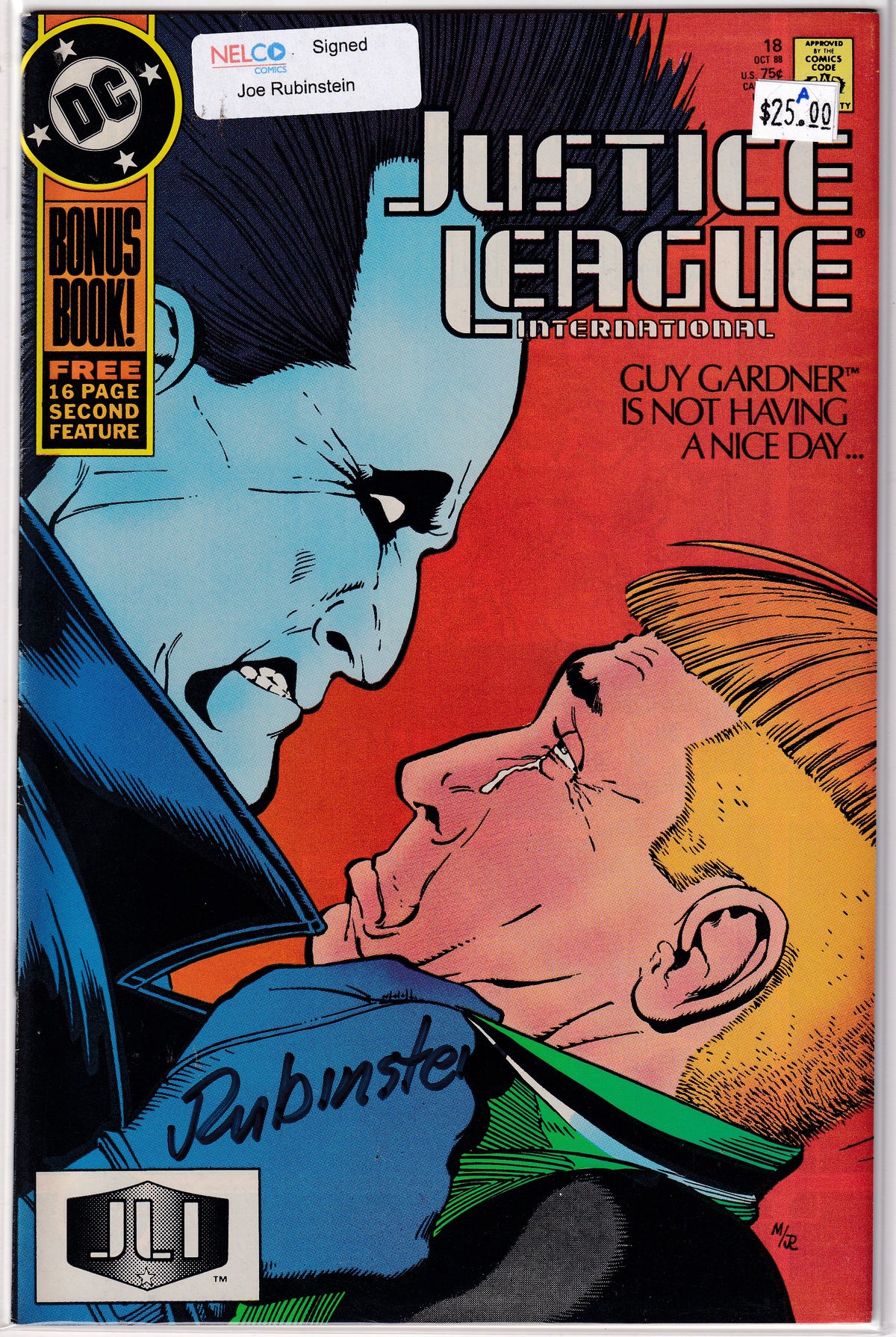 Justice League International #18 A