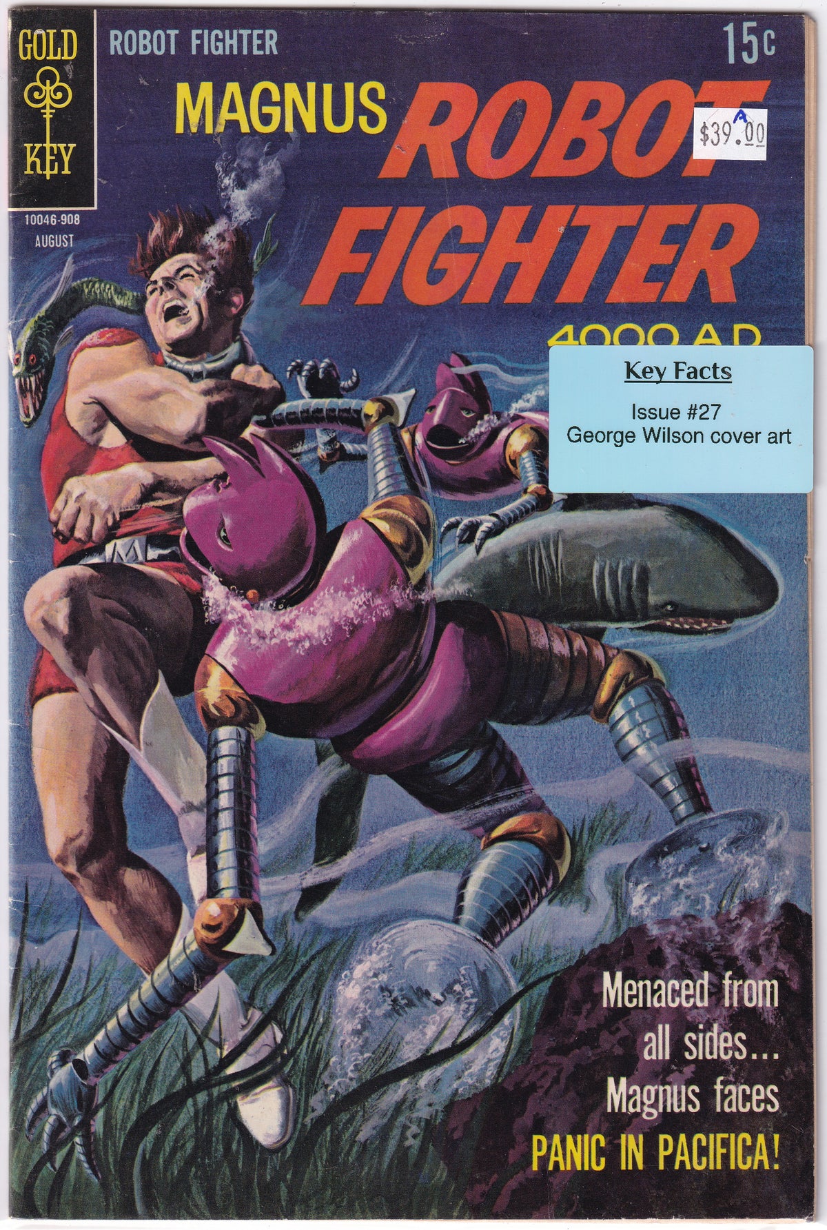 Magnus Robot Fighter 4000 A.D. #27 A