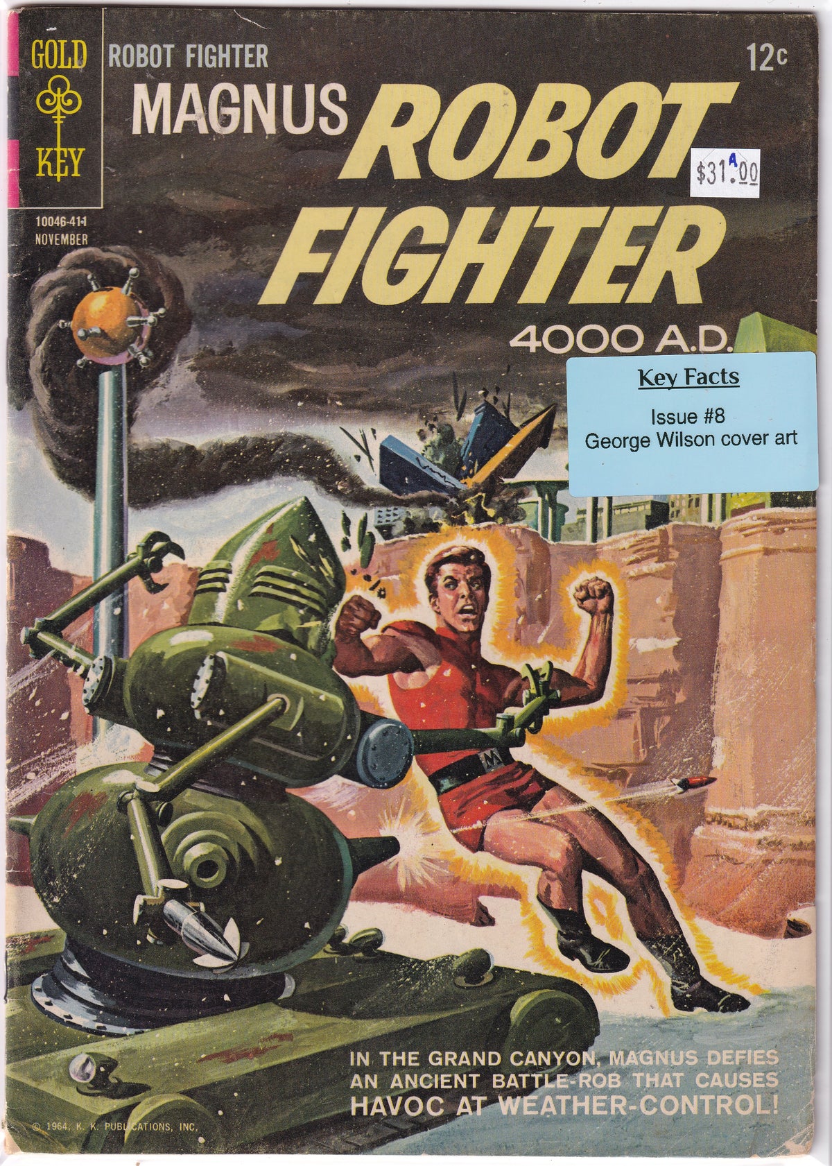 Magnus Robot Fighter 4000 A.D. #8 A