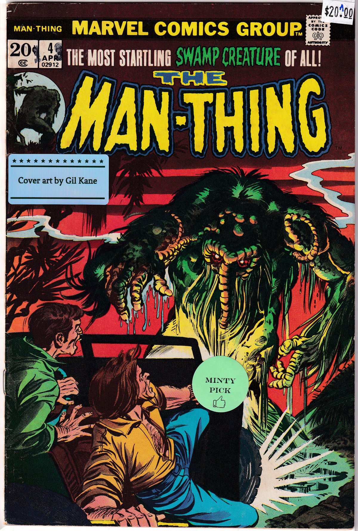 Man-Thing #4 A