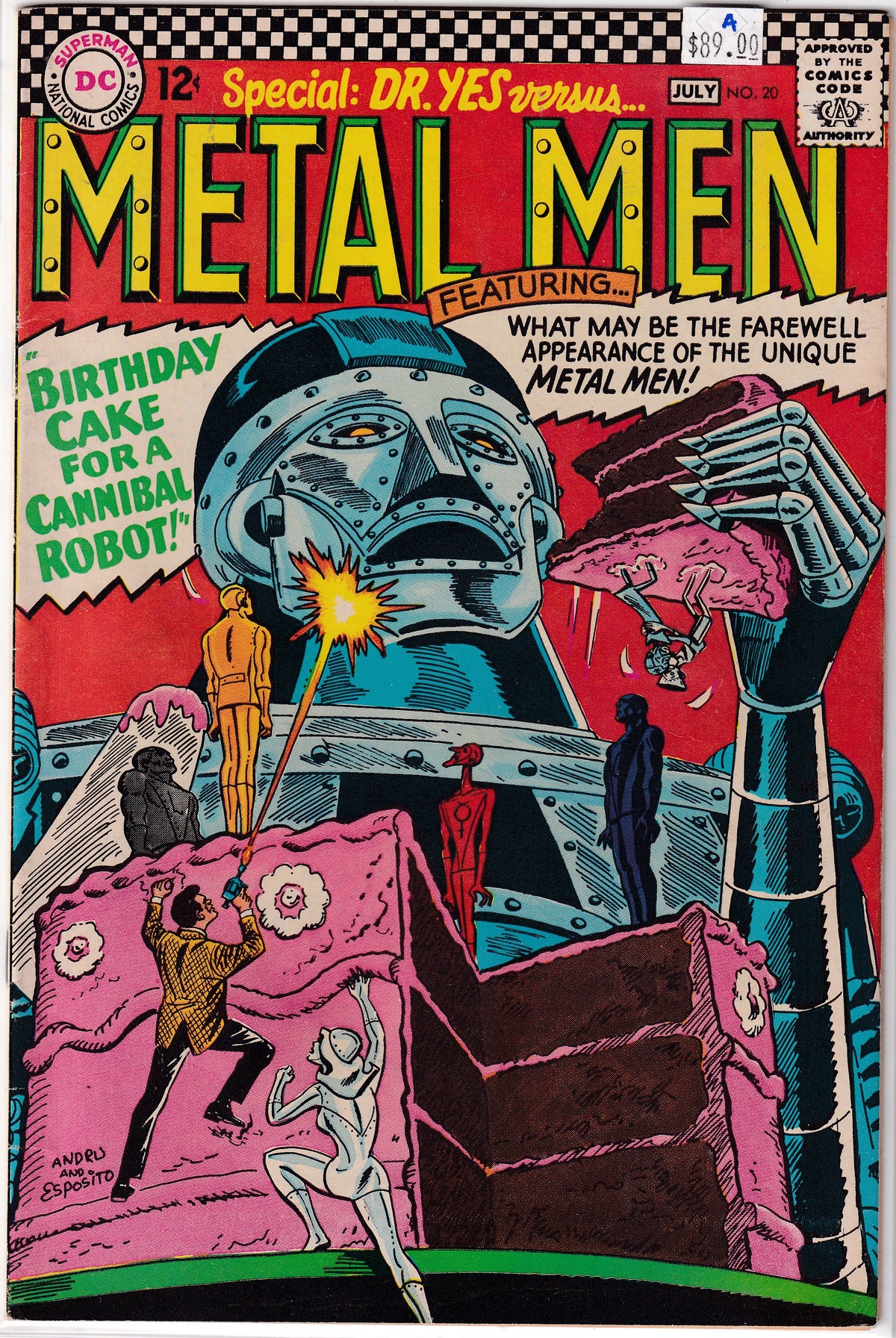 Metal Men #20 A