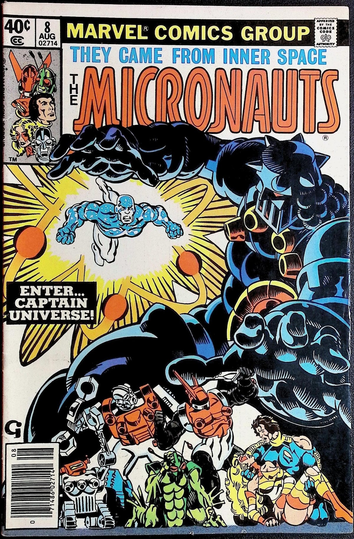 Micronauts #8 A