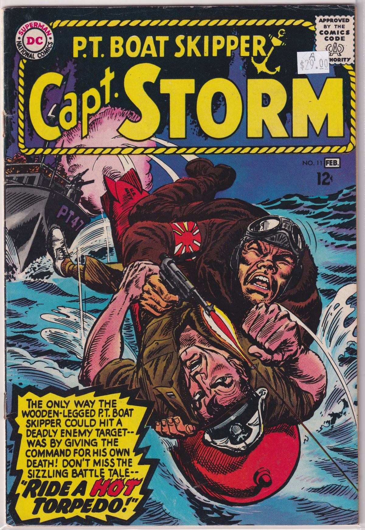PT Boat Skipper Capt Storm #11 A