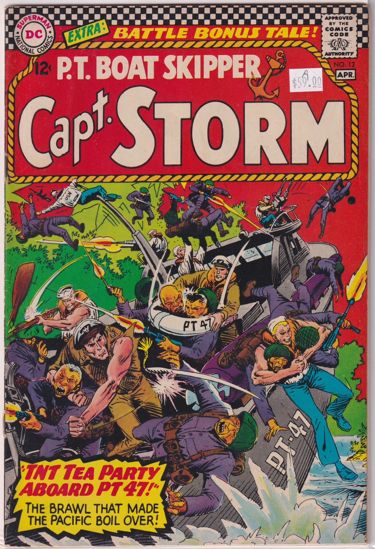 PT Boat Skipper Capt Storm #12 A