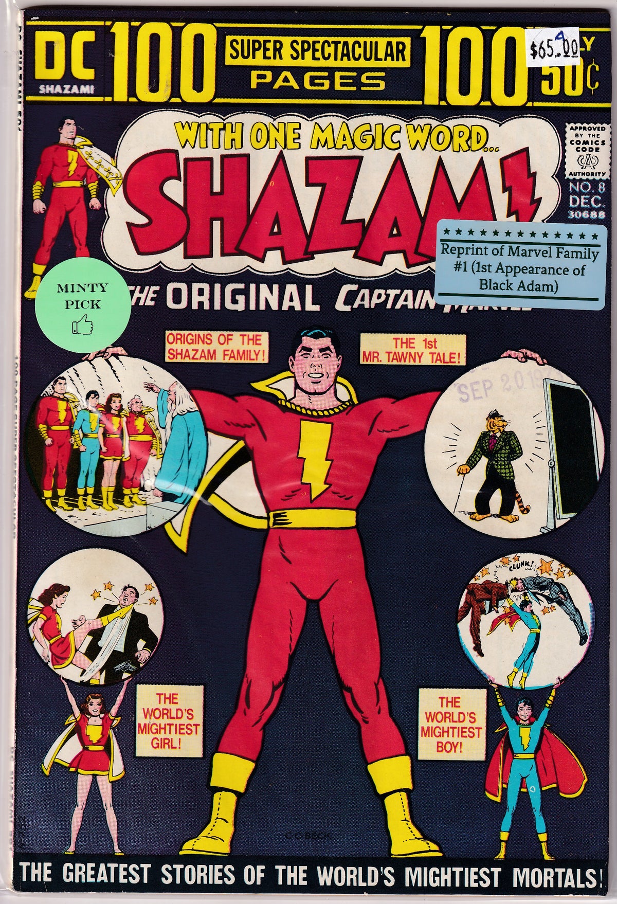 Shazam #8 A