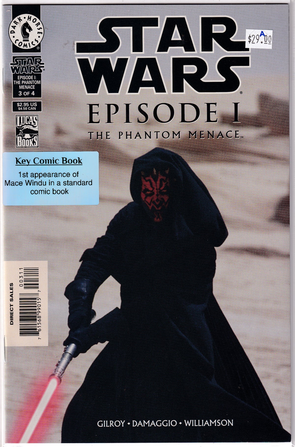 Star Wars Epidsode I The Phantom Menace #3 A