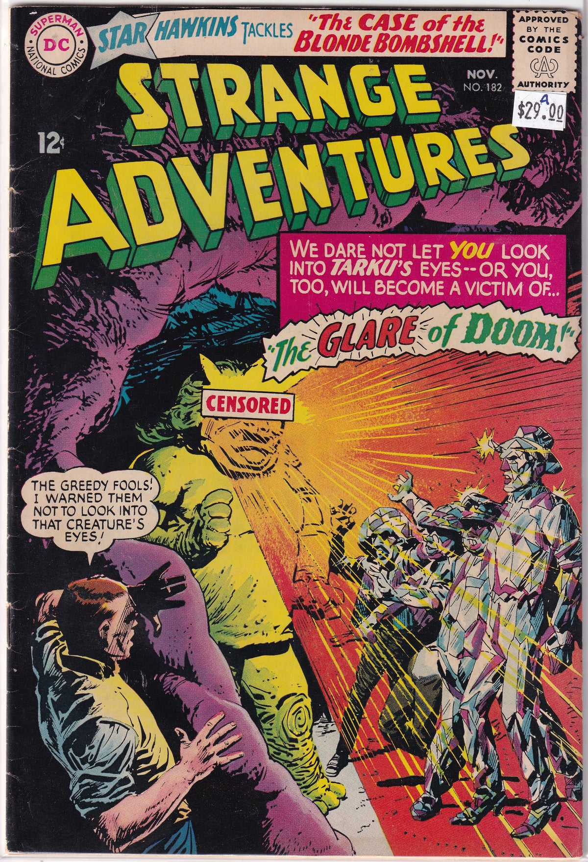 Strange Adventures #182 A
