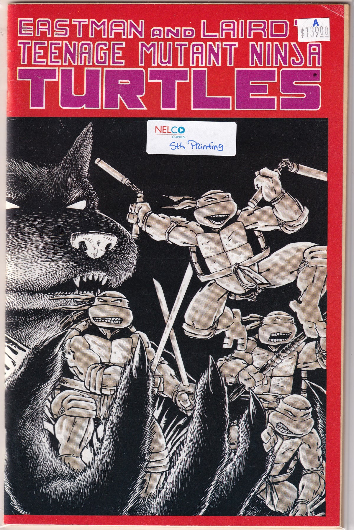 Teenage Mutant Ninja Turtles #1 A