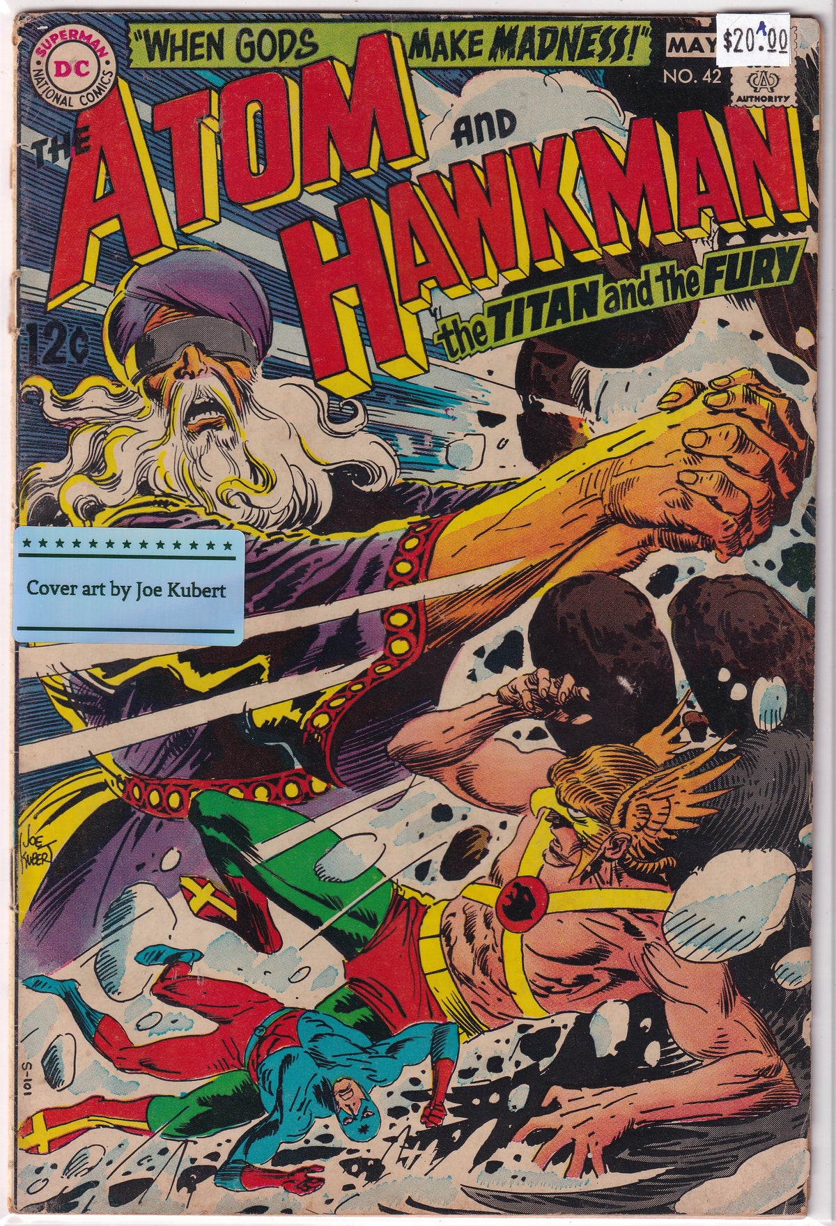 The Atom and Hawkman #42 A