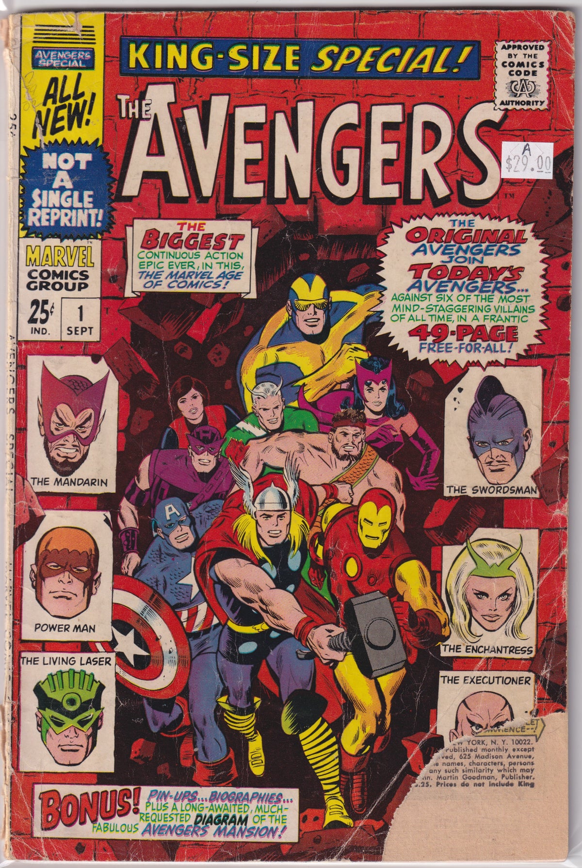 The Avengers Special #01 A