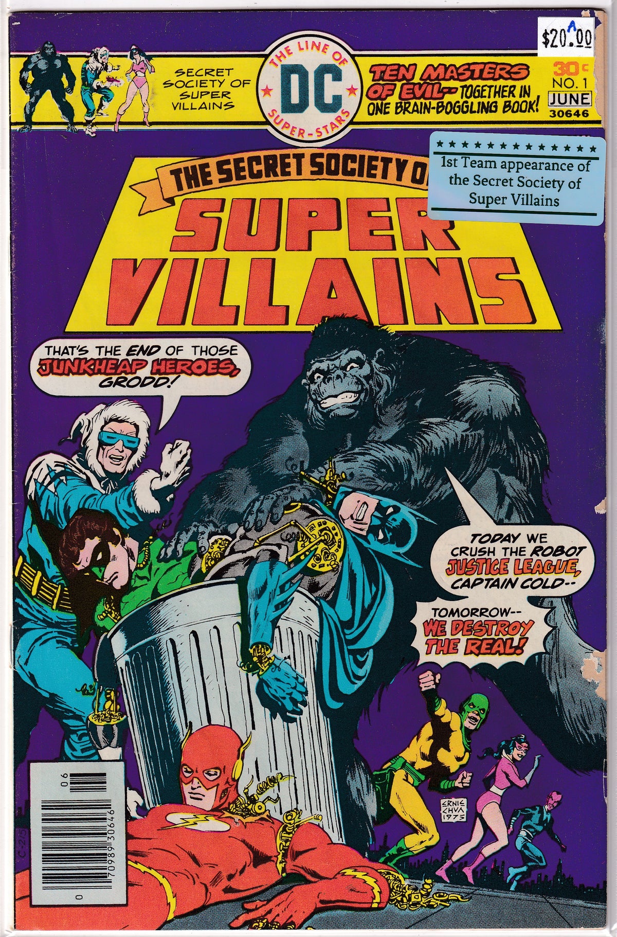 The Super Secret Society of Super Villains #1 A