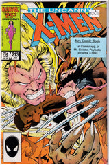 Uncanny X-Men #213 A