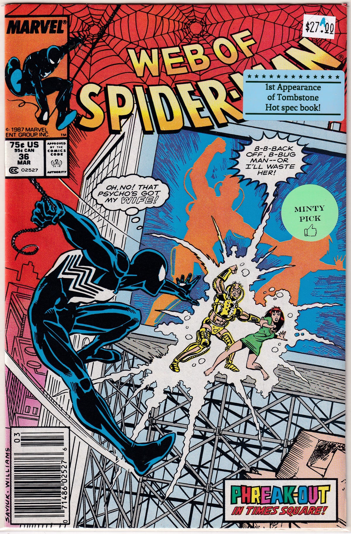 Web of Spider-Man #36 A