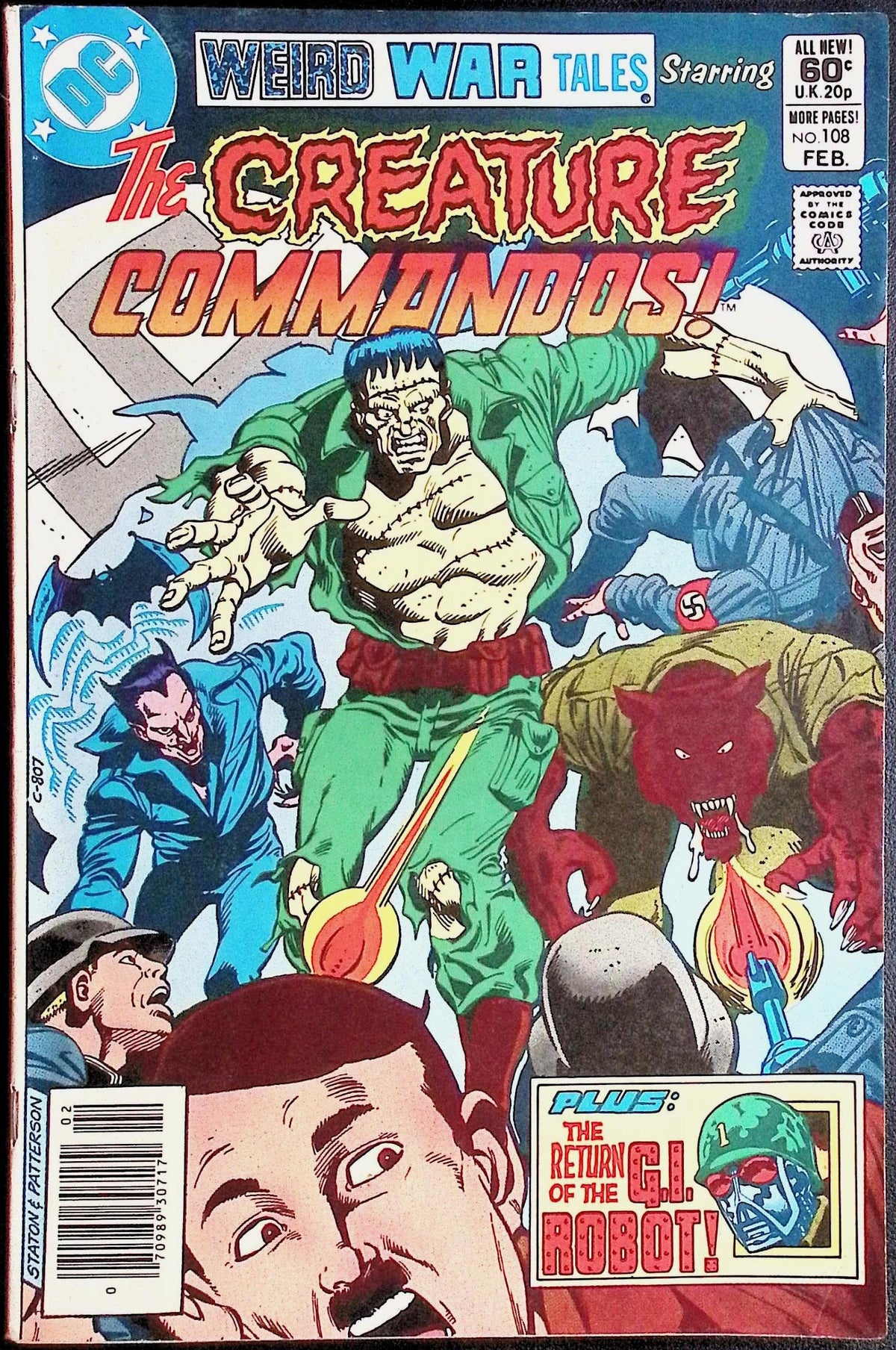 Weird War Tales #108 A