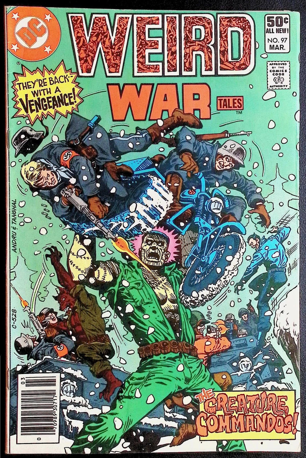 Weird War Tales #97 A